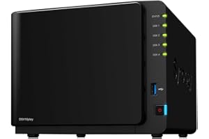 Synology DiskStation DS416play 4-bay 3.5",HW transcoding, DS416PLAY (4-bay 3.5,HW transcoding 1.6GHz DuoCore, 1GB RAM, 2xLAN) - Prise Anglaise
