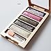 Fortan 5 Color Glitter Eyeshadow Makeup Eye Shadow Palette 2#