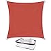 Produktbild CelinaSun Sonnensegel, Sonnenschutz Garten Balkon und Terrasse wetterbeständig HDPE Atmungsaktiv Schattenspender 0010508 Quadrat 5,6 x 5,6 m Terrakotta