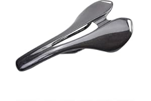 Alfa Pasca Selle de Vélo en Fibre de Carbone Ultraléger Respirant pour Vélo de Route 275 * 143mm Selle VTT Carbone Selle Route Carbone