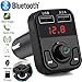 Produktbild EisEyen FM Transmitter Zigarettenanzünder Wireless Transmission Auto Bluetooth V4.1USB 3.1A Ausgänge Schnelle Ladung