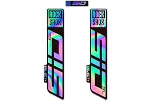 STAR SAM Pegatinas Compatibles con horquilla bici Rock Shox Sid SL Select + 2020 Holográfico 1 CMT