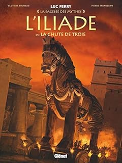 jaquette livre L'Iliade - Tome 03: La Chute de Troie