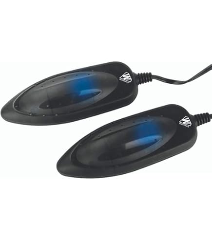 Sèche-chaussures électrique - Séchage Rapide 360° - Stérilisation UV - Minuterie 120 Min - Pliable