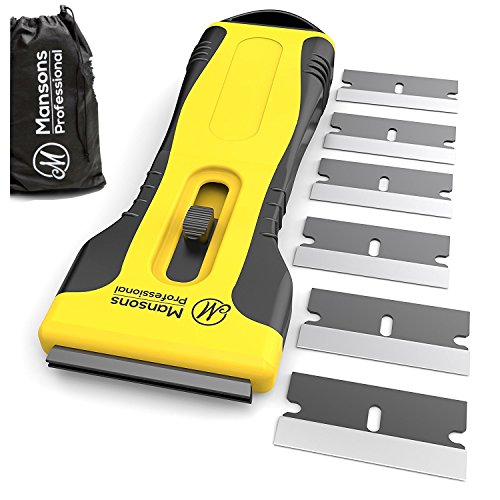Buy Mansons Ceramic Hob Scraper Including 15 Blades for Ceramic Hob