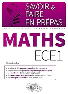 jaquette livre Maths ECE1