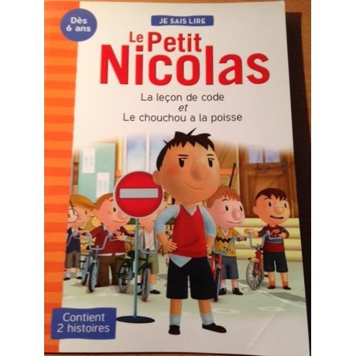 couverture de : le petit Nicolas La le&ccedil;on de Code/Le chouchou a la poisse
