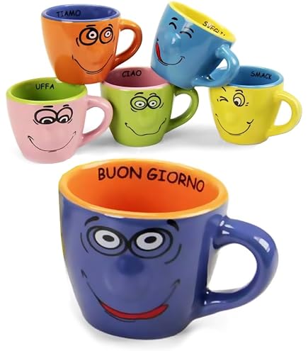 Set 2 tazze caffè in porcellana - Borbonese Cangiante - Coffee Matic Shop