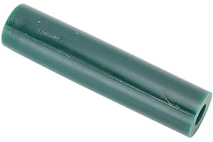 Lv. life Tube d'anneau de Cire, Plat en Douceur côté intérieur Tube de Cire Verte Bague de Bijoux Faisant Accessoire de Gravure Outil pour créer et concevoir la Bague de Bijoux(#2)