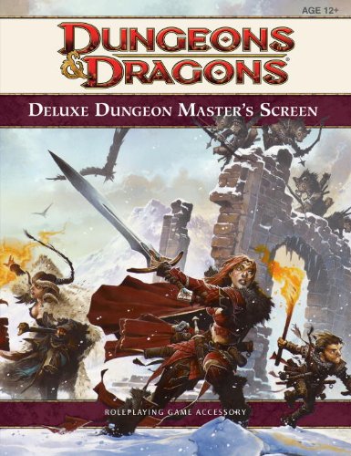 Deluxe Dungeon Master's Screen: A 4th Edition D&D Accessory livre