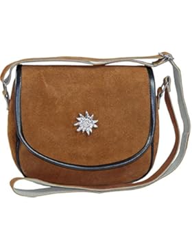 Trachtentasche in mittlerer Größe mit Edelweiß