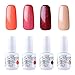Vishine Gelpolish Nail Art UV LED Gel Nail Polish Soak Off Manicure Kit 4 Colors Set C193