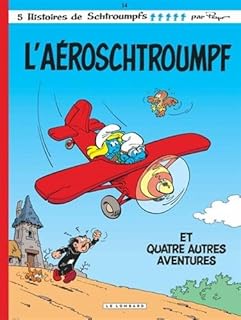 jaquette livre L'aéroschtroumpf, tome 14