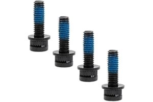 FROINY 4 Unids Acero Altamente Carbono Acero Carbono Tornillo Freno Bicicleta Montaña Bicicleta Montaña Pinza Freno Tornillo Fijación para Todos Shiman * O Pinklipers