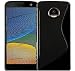 Produktbild Moto G5 Fall, iPro Zubehör ® [Slim Dünn] TPU Gel Gummi Soft Skin Silikon Schutz Case Cover für Motorola Moto G5 – Schwarz S Line Gel Cover