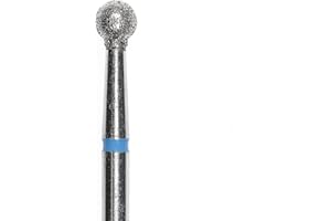 Beauty Space nails - Punta fresa unghie, punta fresa rimozione cuticole, punta manicure. Punta diamantata nail drill. PUNTA PALLINA/SFERA (A-PF-090)