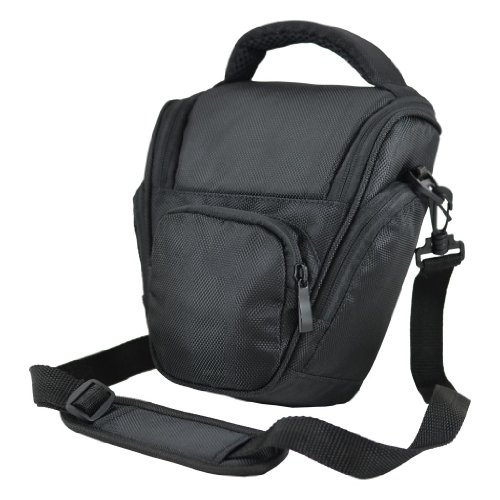 Bw   h Sac de transport pour appareil photo reflex num    rique Compatible Nikon D3000 D3100 D3200 D7000 D5200 D5100 D5000 Noir