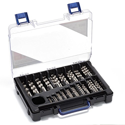 Thürmer Tools 1-10 MM HSS-G SATZ GESCHLIFFENE BOHRER MIT 0,5 MM JUMP. 100 Stück.