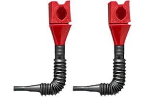 Yiokii Entonnoir flexible avec fermoir en plastique, entonnoir universel pour remplissage d'huile et d'essence