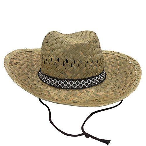 Preisvergleich Produktbild Django Western Strohhut by Work and Style - Stroh, 58 cm