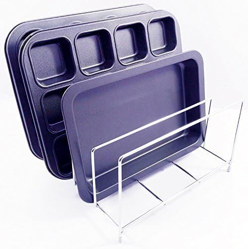 Chrome Bakeware Rack For Storing Up To 8 Baking Trays