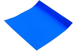 JENNGAOO 100 Envoltorios de Caramelos de Chocolate, Hojas Papel de Aluminio Multicolores Lolly, Envoltorios Cuadrados de Papel Aluminio para Dulces Caseros, Decoración de Envases Caramelos, 3 X 3 Pulg(Azul)