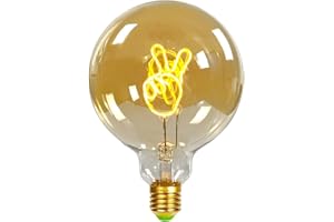 Tianfan Bombillas LED vintage de 4 W, regulables, decorativas, 220/240 V, E27, lámpara de mesa (dedo)