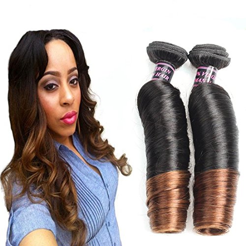 Mskay Extension 2 Bundles Malaysian Spring Curly Virgin Hair Human