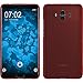 Price comparison product image PhoneNatic Silicone Case compatible with Huawei Mate 10 - matt red Cover Cover