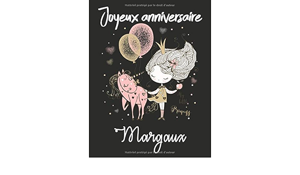 Joyeux Anniversaire Margaux Cahier De Dessins Carnet De Croquis Personnalise Format Extra Large 1 Pages A Remplir De Croquis Cadeau Unique D Anniversaire Pour Filles Datters Lucas Amazon Fr Livres