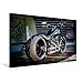 Produktbild Premium Textil-Leinwand 75 cm x 50 cm quer, Harley-Davidson Custom Softail Slim S 300 | Wandbild, Bild auf Keilrahmen, Fertigbild auf echter Leinwand, Leinwanddruck (CALVENDO Hobbys)