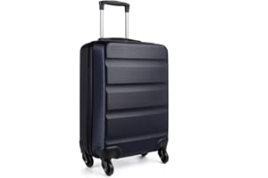 Kono Maletas de Viaje Cabina 55 x 38 x 20 cm 4 Ruedas Rígida Ligera ABS