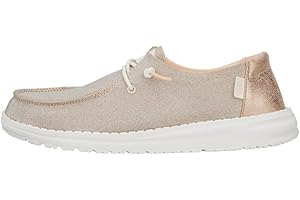 HEY DUDE HEYDUDE - Wendy Metallic Sparkle, Femmina Scarpe, Slip-On