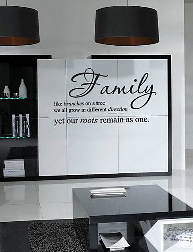 Preisvergleich Produktbild ARTISUE Familie wie Äste am Baum Wandaufkleber , brown