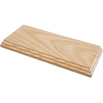 Socle Bois Pin Massif INNSPIRO 30x18cm - Support Pour Déco & Bricolage