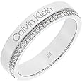 Calvin Klein Women's Minimal Linear Rings with Crystals