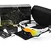 Produktbild fennd Mode Brille polarisierte Sonnenbrille Radsportbrille Berg polarisierte Sport-Sonnenbrille Vier Stück @ Schwarz und Silber Standard Polarisationshülle auf weiß