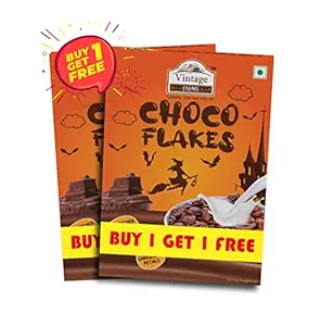 Vintage Farms | Choco Flakes | Buy 1 Get 1 Free | 375 GM + 375 GM