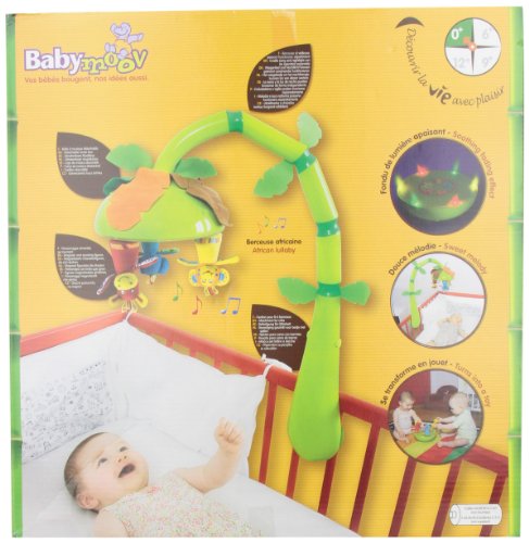 Imagen 3 de Babymoov- A104408 - Móvil con diseño de jungla 2 en 1