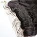 Moresoo 10 Inch-18 Inch 60gram Lace Frontal Natural Black 1B Brazillian Remy Hair Silky Straight 13*4 Inch Size Ear to Ear with Baby Hair 10Inch Long