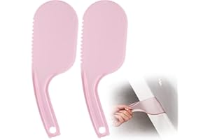 Adorila 2 Pack Bed Sheet Tucker Tool, Extra Long Bed Maker Tool, Bedsheet Change Helper Tucking Paddle for Making Bed (Pink)