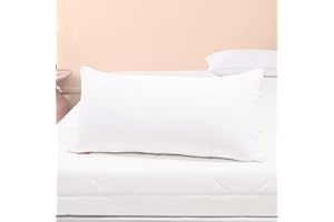 Sweetnight Kopfkissen 40x80 Kissen 40x80 seitenschläfer für Allergiker Atmungsaktiv Kissen bettkissen Sofa Kissen Waschbar Kopfkissen(Weiß) [Kissen 40x80]