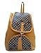 Vintage Stylish Ladies Expandable Backpacks Handbags Cofee color(bag 158) RS.475.00