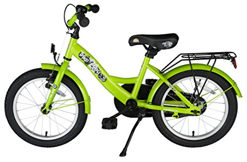 BIKESTAR® Premium Kinderfahrrad für sichere und sorgenfreie Spielfreude ab 4 Jahren ★ 16er Classic Edition ★ Brilliant Grün - 4