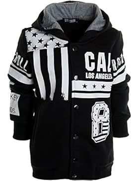 Kinder Pullover Kapuzenpullover Hoodie Jacke Sweatshirt Kapuzen Sweatjacke 20708