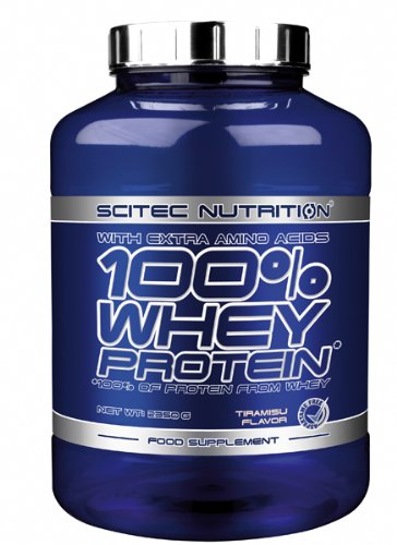 Preisvergleich Produktbild Scitec Nutrition 100% Whey Protein, 2350g Tiramisu