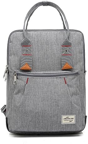 Nameblue Men Women Backpack SchoolBag Laptop Bag Casual Rucksack Travel Daypack For Working Camping Travelling Hiking Holiday 828-grey