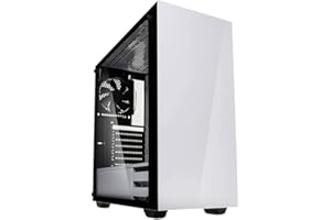 Kolink Boitier Stronghold Midi-Tower, Tempered Glass - Blanc