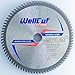 Price comparison product image WELLCUT Saw Blade 165mm, Bore 20mm, 80 Teeth, 1.6mm Kerf for Festool Bosch Makita DeWalt etc. Industrial Quality Tungsten Carbide Tipped (TCT)