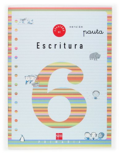 Cuaderno 6 de escritura, Pauta 2 Primaria